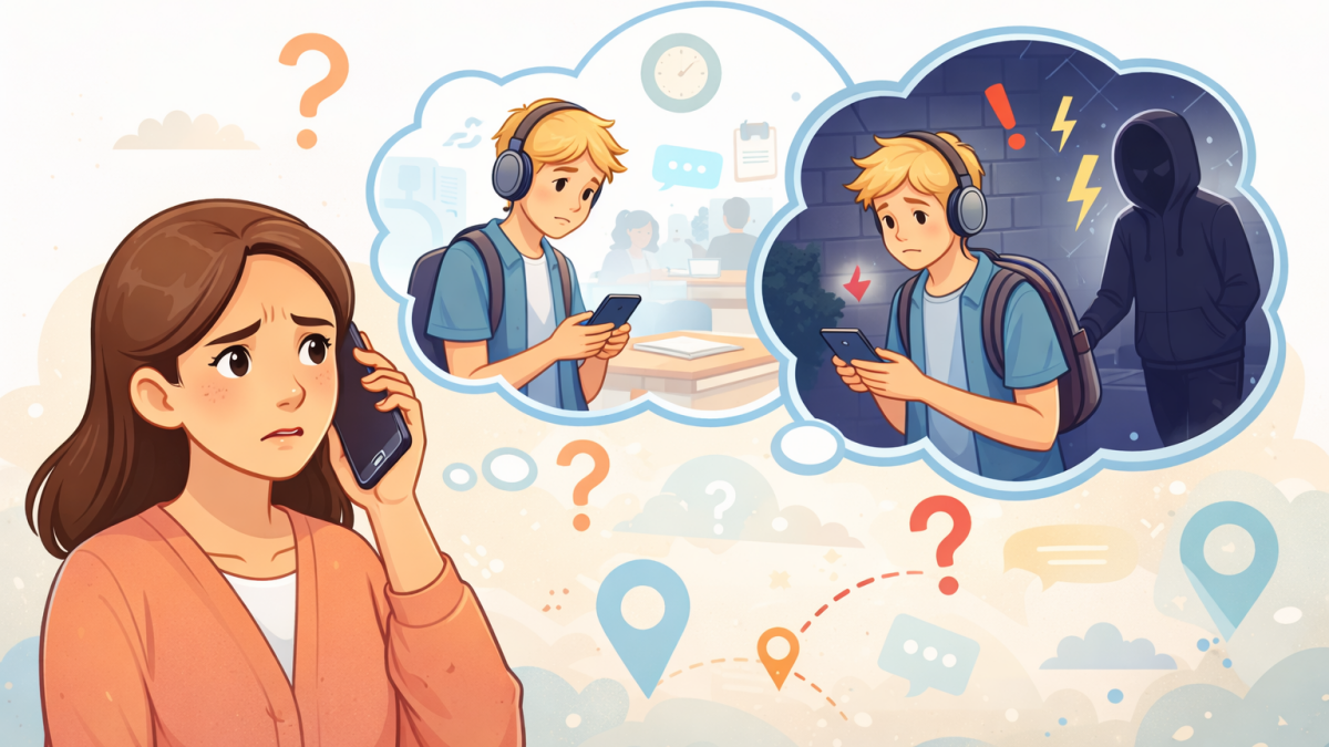 worried when kids don't answer call